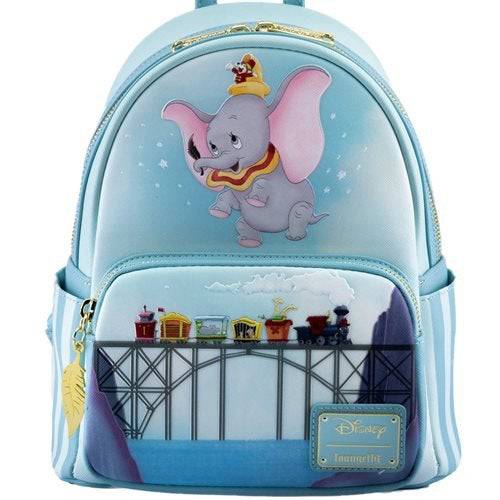 Dumbo Soaring 80th Anniversary Mini Backpack Loungefly