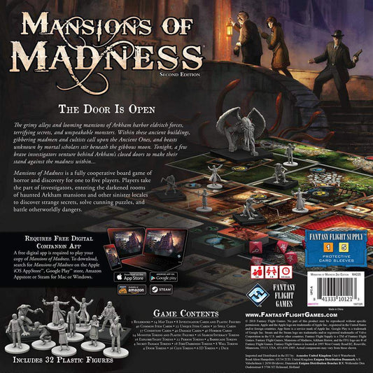 Mansions Of Madness Board Game | App Driven Cooperative Horror | 1 To 5 Players