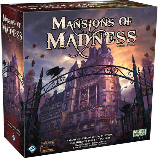 Mansions Of Madness Board Game | App Driven Cooperative Horror | 1 To 5 Players