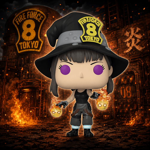 Funko Pop! Animation Fire Force Maki | Vinyl Figure | About 3.75 Inches Tall | Fire Force Fans