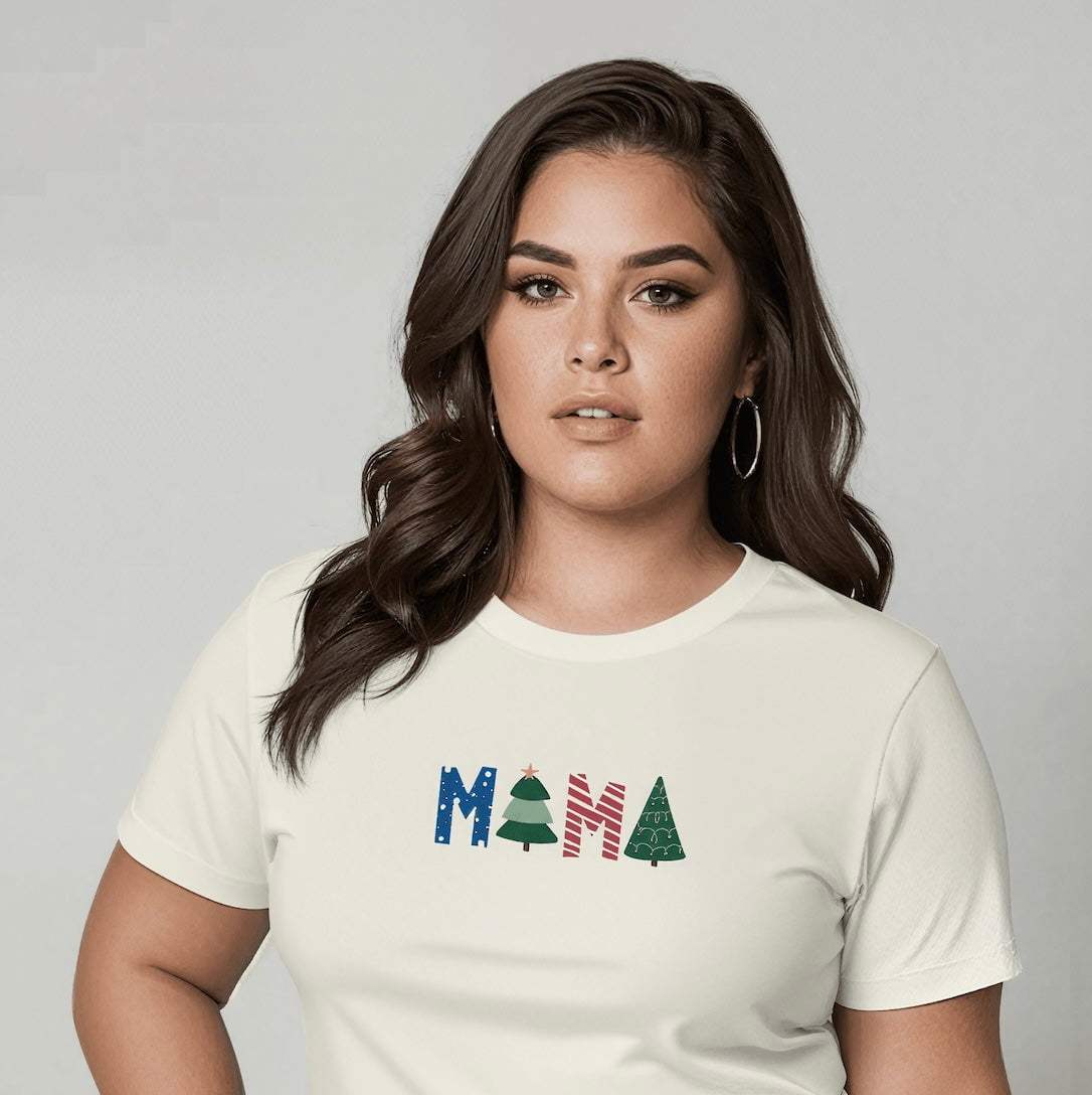 Organic Tee | 100 Percent Cotton | Relaxed Unisex Fit | Adult Holiday Top