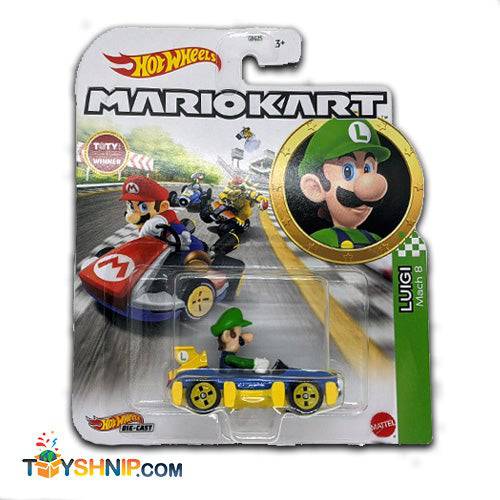 Mario Kart Hot Wheels Die Cast Racing Cars Collection