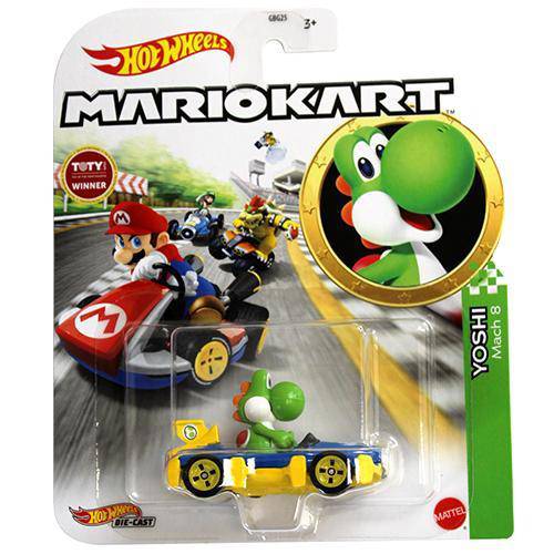 Mario Kart Hot Wheels Die Cast Racing Cars Collection