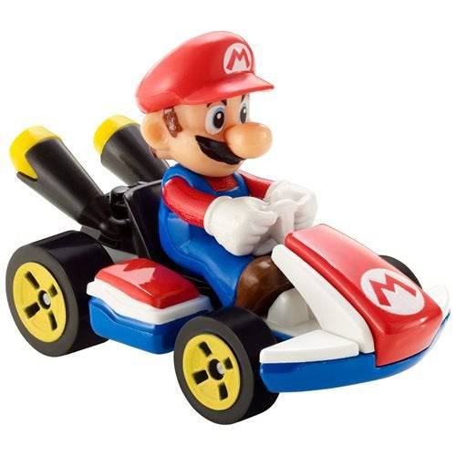 Mario Kart Hot Wheels Die Cast Racing Cars Collection