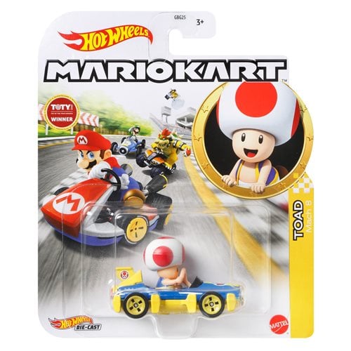 Mario Kart Hot Wheels Die Cast Racing Cars Collection