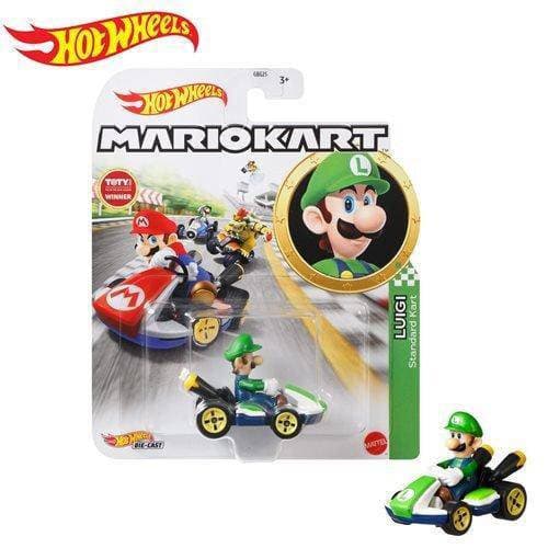 Mario Kart Hot Wheels Die Cast Racing Cars Collection