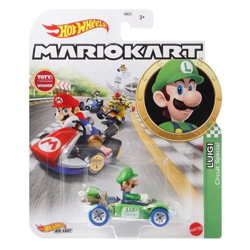 Mario Kart Hot Wheels Die Cast Racing Cars Collection