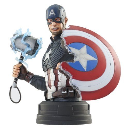 Marvel Captain America Endgame 6 Inch Bust Collectible Display