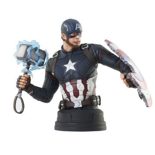 Marvel Captain America Endgame 6 Inch Bust Collectible Display