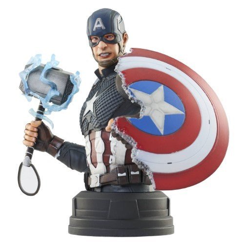 Marvel Captain America Endgame 6 Inch Bust Collectible Display