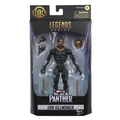 Black Panther Killmonger 6 Inch Action Figure Premium Articulation