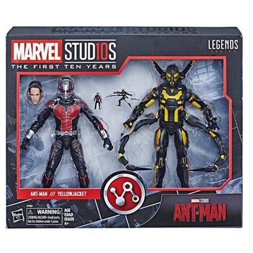 Marvel Legends Cinematic Universe Ant-Man and Yellowjacket 6-Inch Action Figures - ToylandEU
