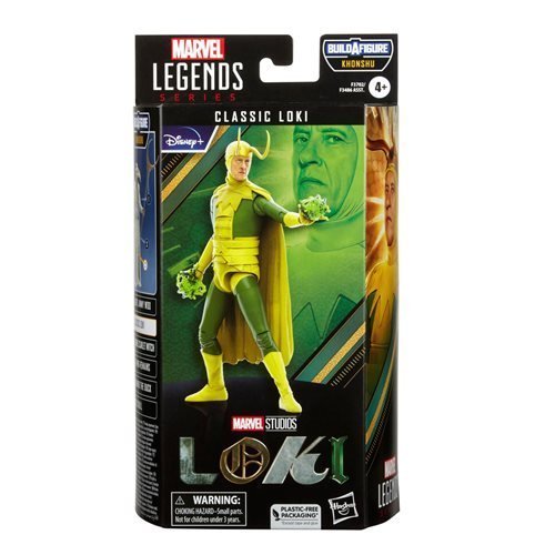 Classic Loki Marvel Legends Six Inch Action Figure Collectible