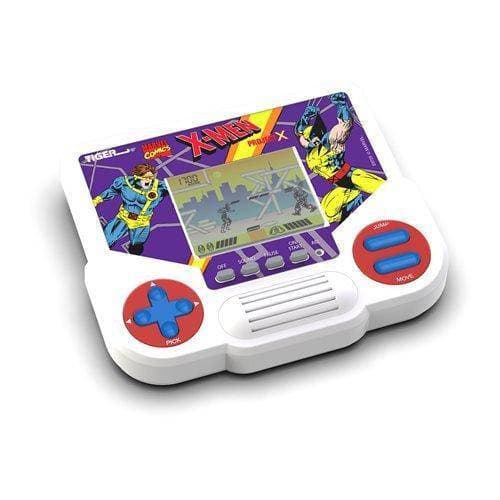 X Men Handheld Video Game Featuring Cyclops Lasers Tiger Electronics