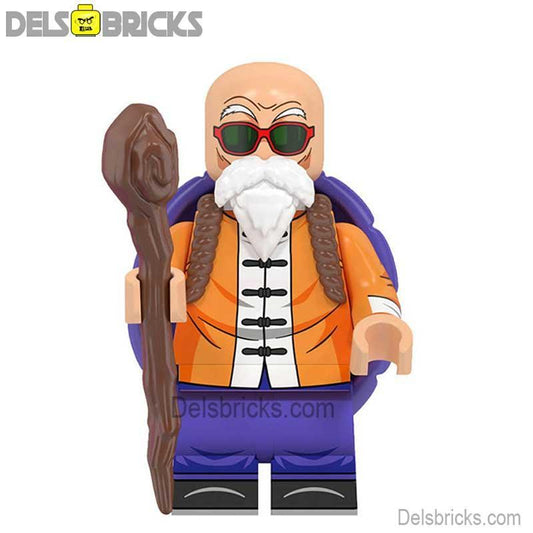 Master Roshi Dragon Ball Z Lego Minifigures Custom Anime Toys 1 - ToylandEU
