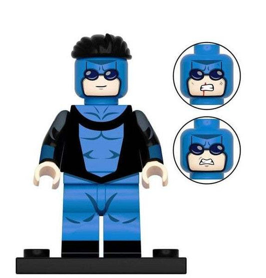 Invincible Man Blue Suit | Custom Minifigure | ABS Plastic