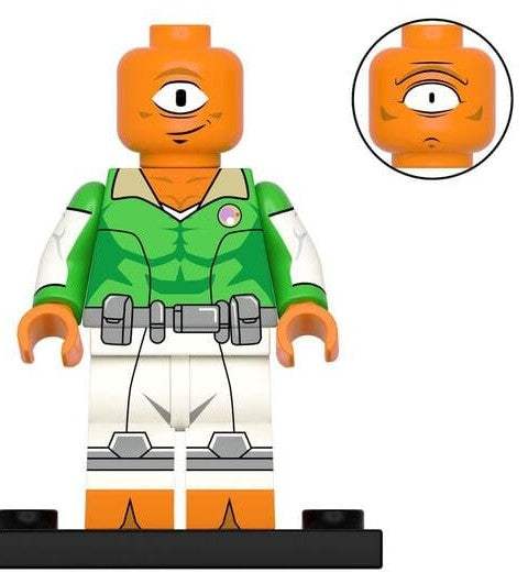 Allen the Alien Invincible | Custom Minifigure | ABS Plastic | Version 2