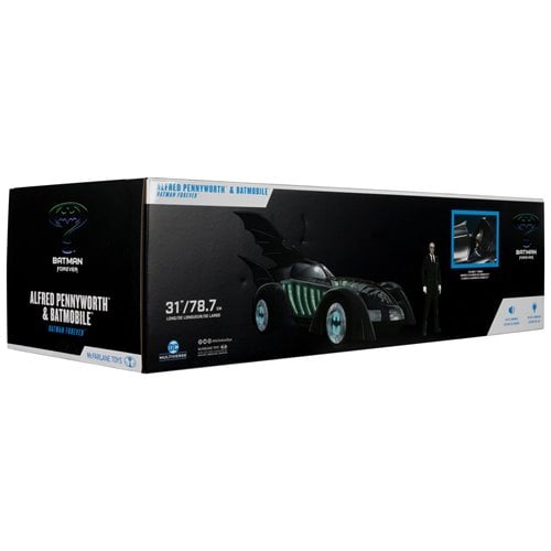 Batman Forever Batmobile With Alfred Action Figure