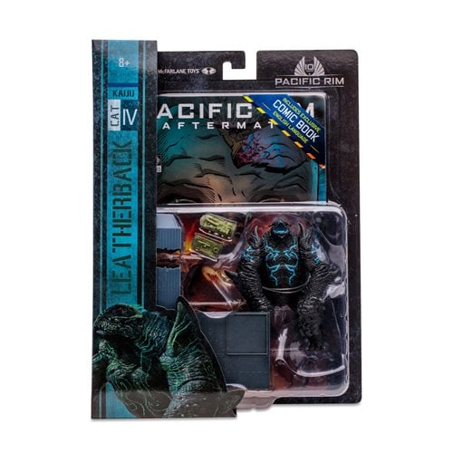 Pacific Rim Kaiju Figures 4 Inch Scale With Comic Book
