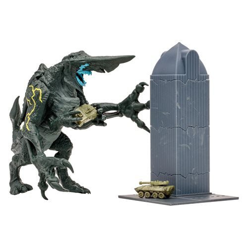 Pacific Rim Kaiju Figures 4 Inch Scale With Comic Book