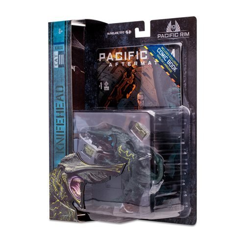 Pacific Rim Kaiju Figures 4 Inch Scale With Comic Book