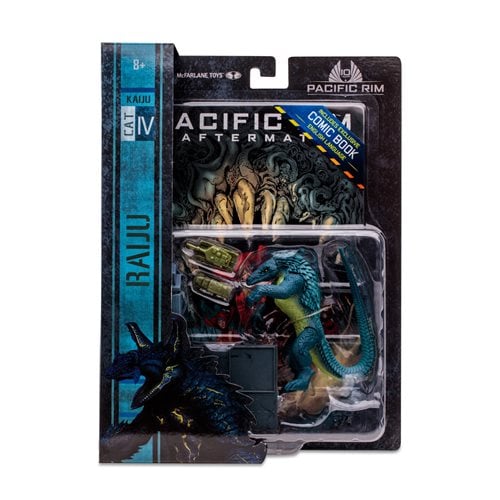 Pacific Rim Kaiju Figures 4 Inch Scale With Comic Book