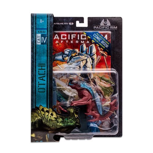 Pacific Rim Kaiju Figures 4 Inch Scale With Comic Book