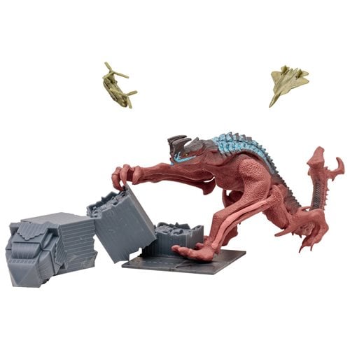 Pacific Rim Kaiju Figures 4 Inch Scale With Comic Book