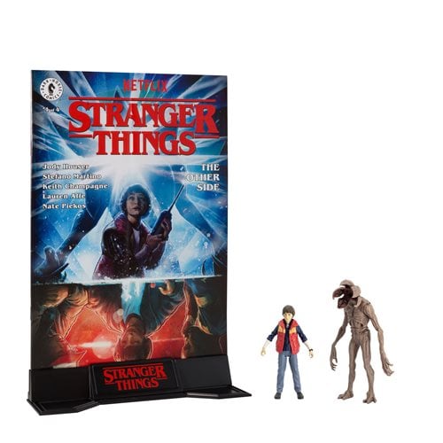Stranger Things Action Figure 2 Pack With Exclusive Comic Book