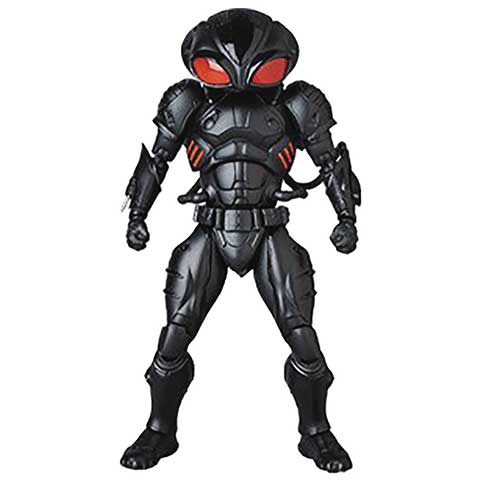 Black Manta MAFEX Action Figure With Interchangeable Hands