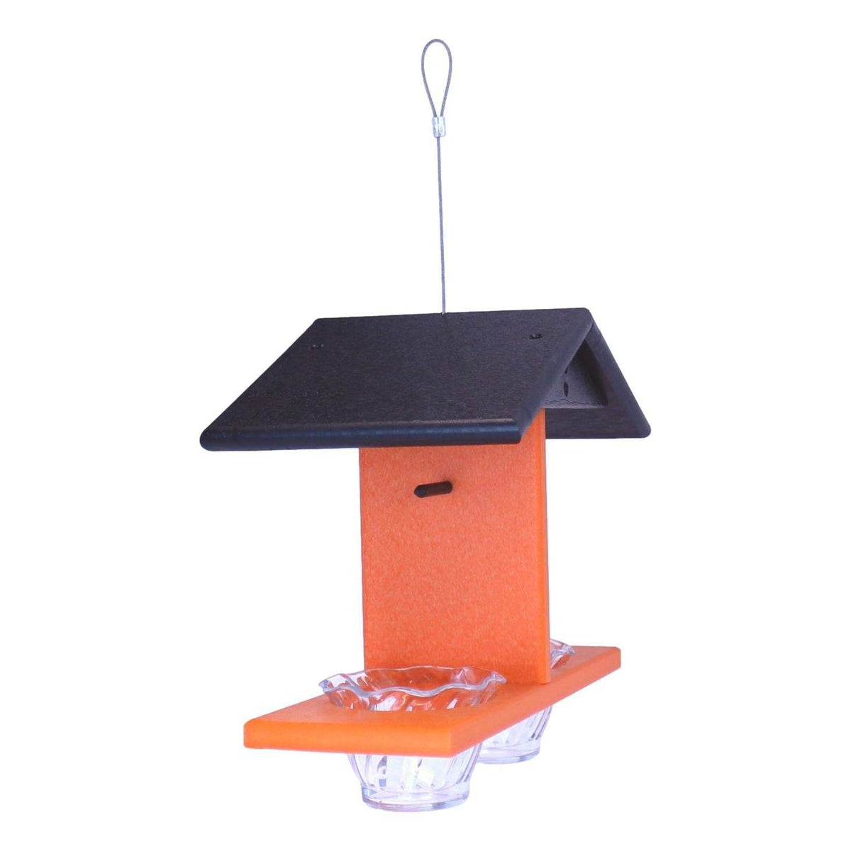 Oriole Bird Feeder | Double Cup | Recycled Poly | With Mounting Pegs