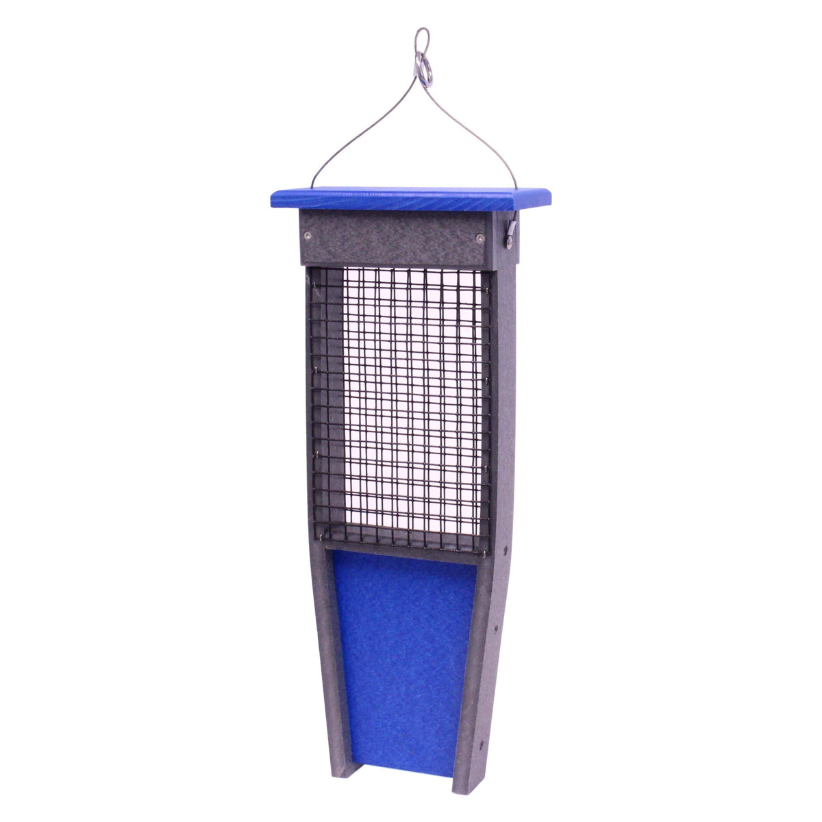 Suet Bird Feeder | Holds Two Cakes | Durable Poly Lumber | For Woodpeckers
