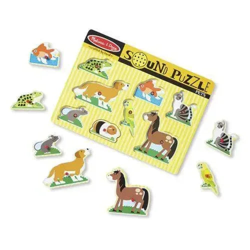Pets Sound Puzzle For Kids By Melissa And Doug Educational - ToylandEU