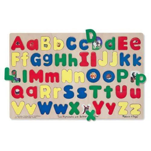 Educational Uppercase And Lowercase Alphabet Puzzle For Kids