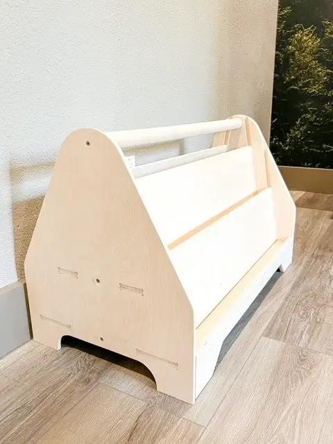MIGUEL- Double Sided Portable Bookshelf - Bush Acres