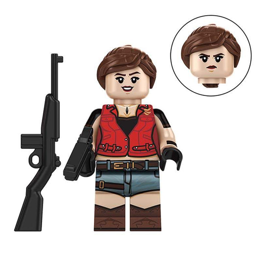 Resident Evil Minifigure | Claire Redfield | Brick Compatible | For Collectors