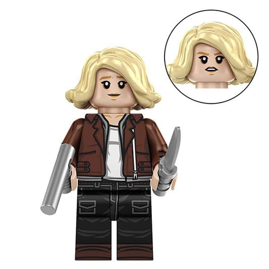 Resident Evil Minifigure | Grace Ashcroft | Brick Compatible | Stop Motion Display