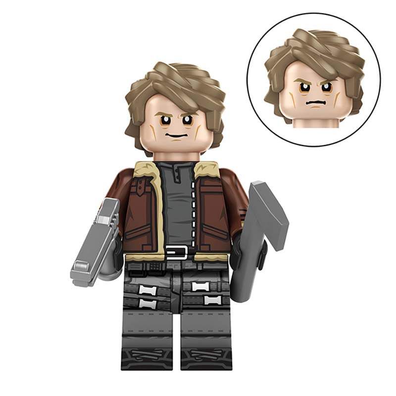 Minifigure Collectible | Leon S Kennedy Survivor | Custom Build | Shelf Decor