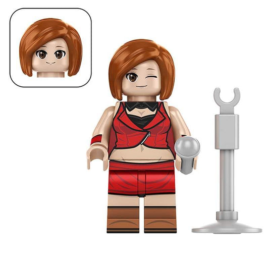 Anime Minifigure | Vocaloid Collectible | Building Block Style | Shelf Display