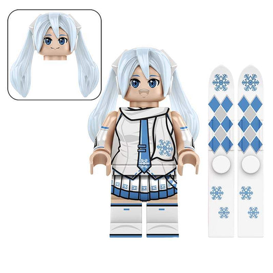 Anime Minifigure | Building Compatible | Snow Miku Vocaloid Edition