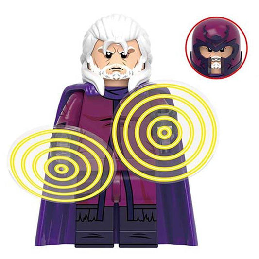 Minifigure | X Men 97 Magneto | Brick Compatible Figure | Single