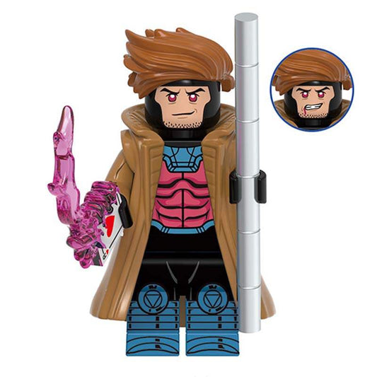 Minifigure | X Men 97 Gambit Figure | Season 1 Compatible | Single Display Pack