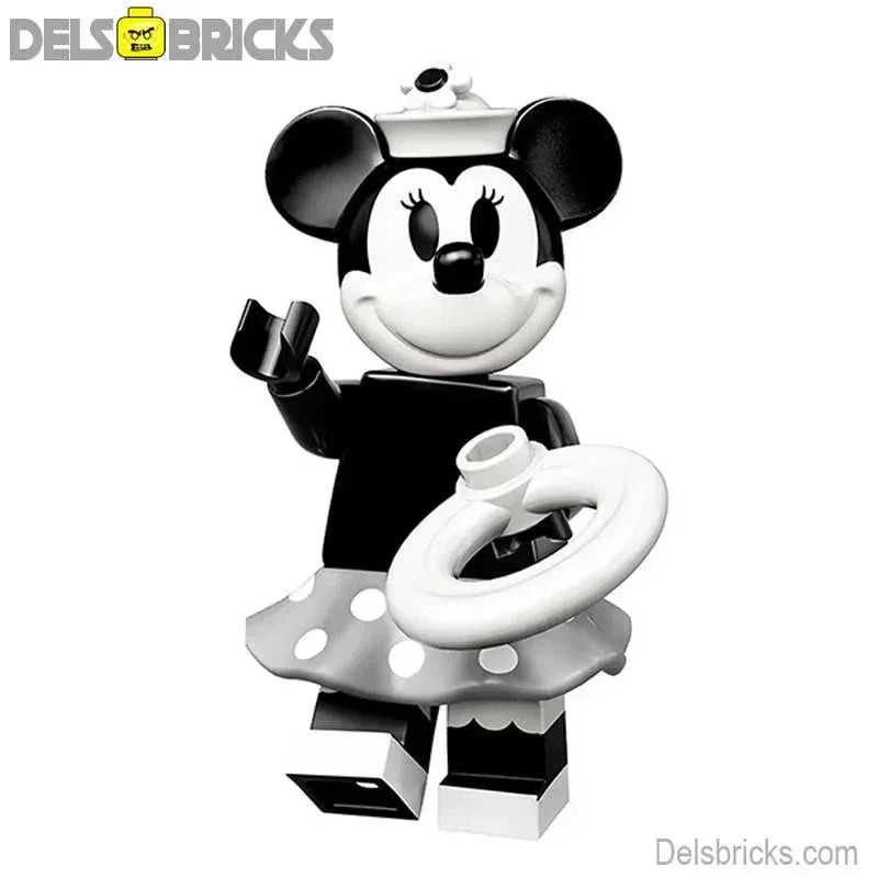 Minnie Mouse Disney Minifigures (Black & White) - ToylandEU