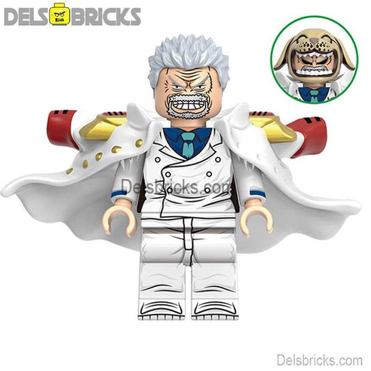 Monkey D Garp ONE PIECE Anime Lego Minifigures custom toys 1 - ToylandEU
