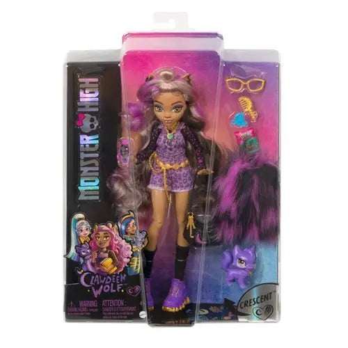 Monster High Doll Clawdeen Wolf Fashion Set With Accessories