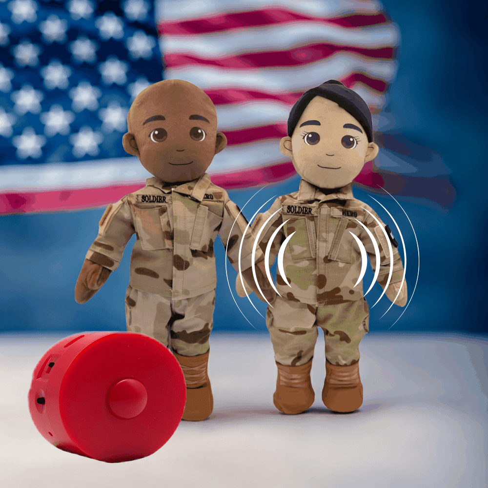  Army Soldier Daddy Doll Custom Recordable Keepsake 