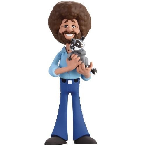 Bob Ross Action Figure Toony Classics Six Inch Posable