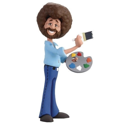Bob Ross Toony Classics 6 Inch Action Figure With Palette