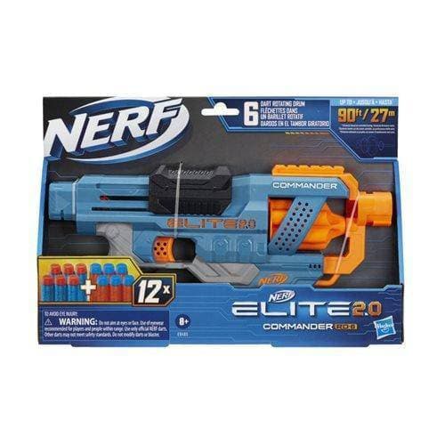 Nerf Elite 2.0 Commander RD6 Blaster With Rotating Drum