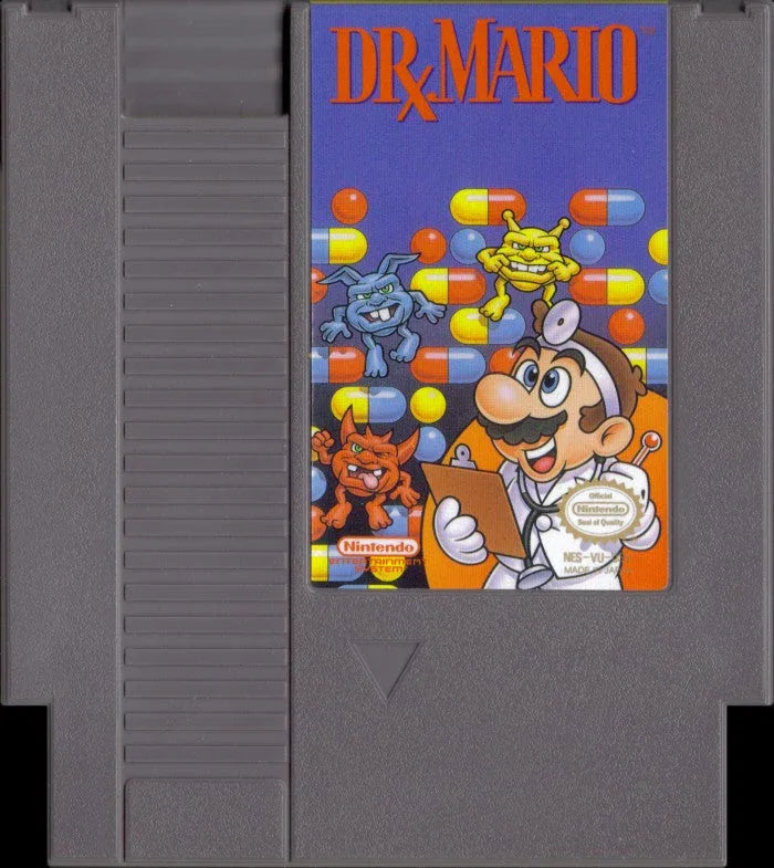 Authentic Loose NES Cartridge Dr Mario Retro Experience